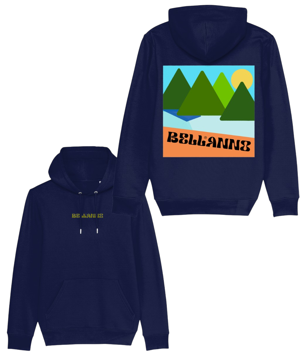Bellanno Mountains | Unisex Oversized Hoodie