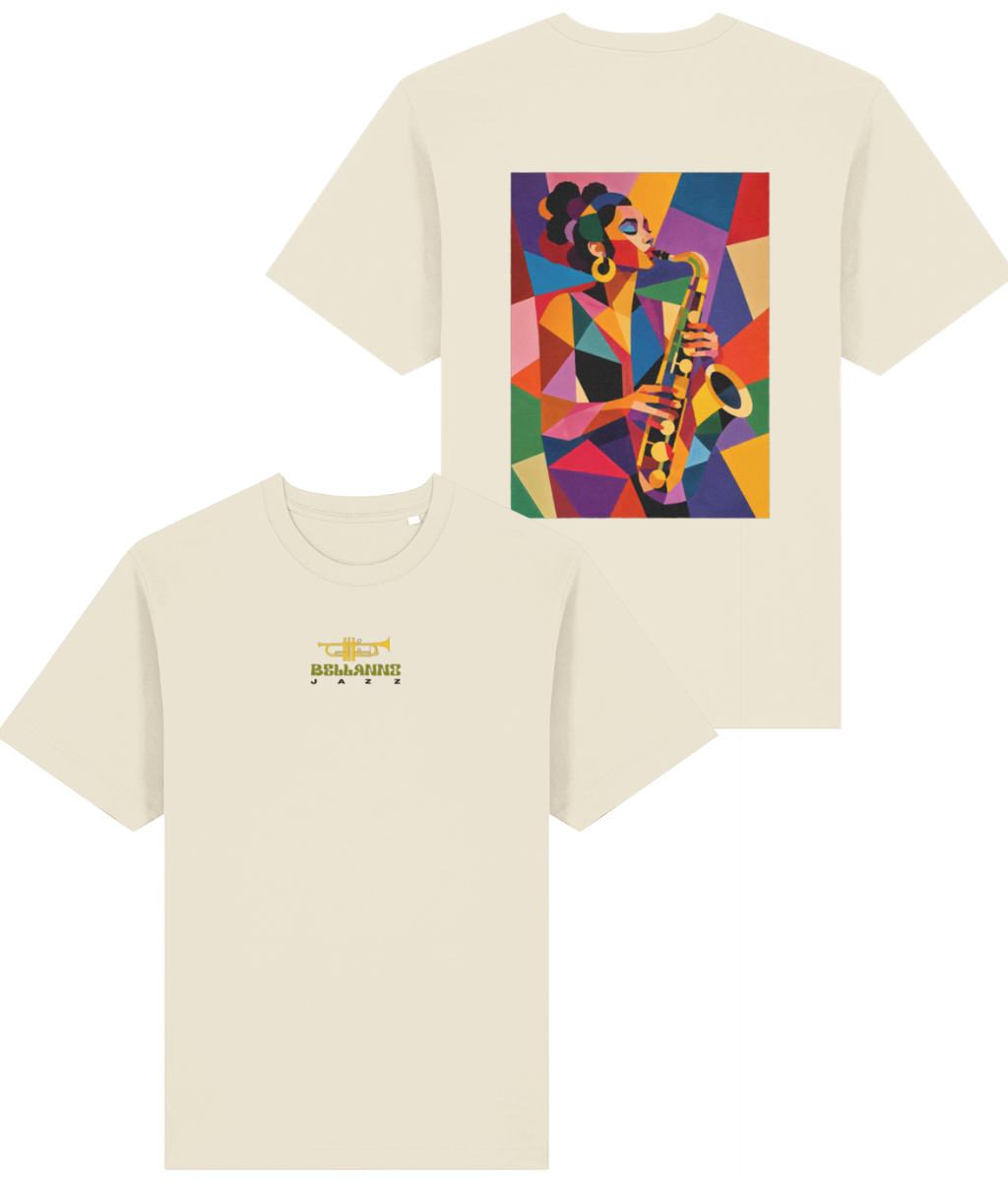 Bellanno Jazz mosaic | Unisex Oversized T-shirt